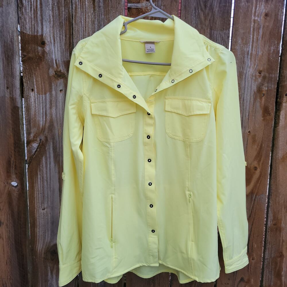 Duluth Trading Co Yellow Long Sleeve Vented Size S